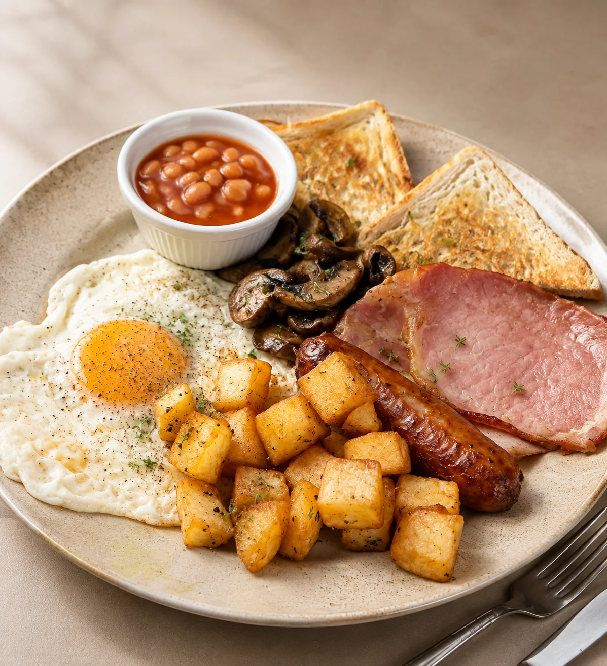 Artisan Tea Room Breakfast plates